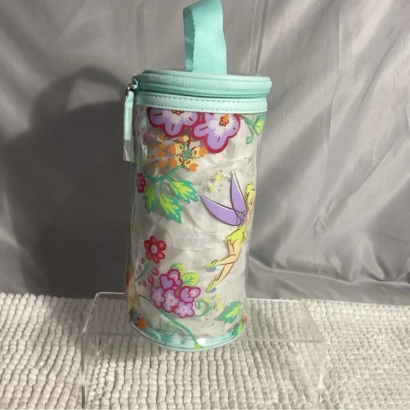 Vera Bradley Disney 100 Tinkerbell Zippered Lotion Cosmetic Case Bag RARE NEW - Picture 4 of 10